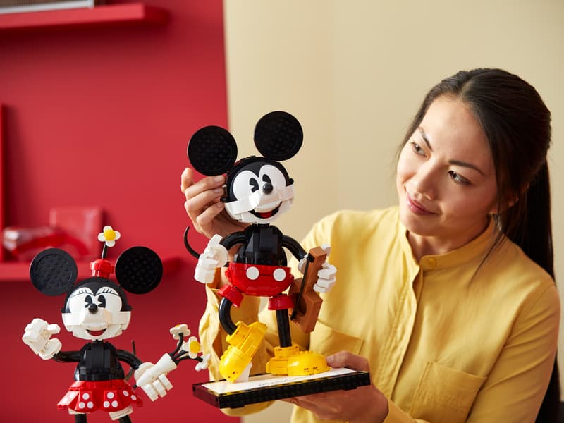 LEGO® Disney™ Mickey Mouse & Minnie Mouse Buildable Characters — 43179 — 1739 Piece Building Set
