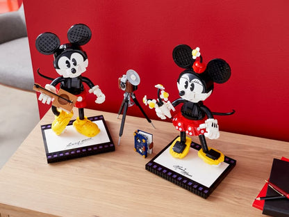 LEGO® Disney™ Mickey Mouse & Minnie Mouse Buildable Characters — 43179 — 1739 Piece Building Set