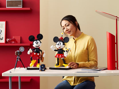 LEGO® Disney™ Mickey Mouse & Minnie Mouse Buildable Characters — 43179 — 1739 Piece Building Set