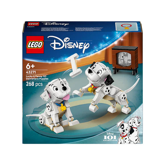 LEGO® ǀ Disney Classic Lucky & Penny 101 Dalmatians Puppies - 43271 - 268 Piece Building Set