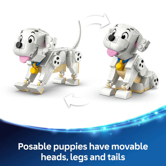 LEGO® ǀ Disney Classic Lucky & Penny 101 Dalmatians Puppies - 43271 - 268 Piece Building Set