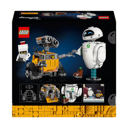 LEGO® Disney and Pixar WALL-E and EVE — 43279 — 811 Piece Building Set