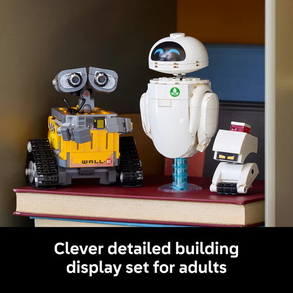 LEGO® Disney and Pixar WALL-E and EVE — 43279 — 811 Piece Building Set