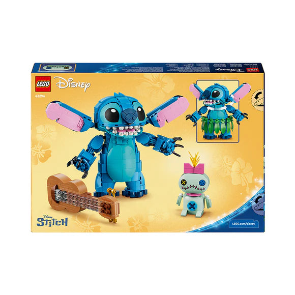 LEGO® Disney Stitch & Scrump — 43296 — 713 Piece Building Set