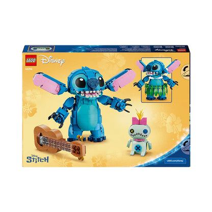 LEGO® Disney Stitch & Scrump — 43296 — 713 Piece Building Set