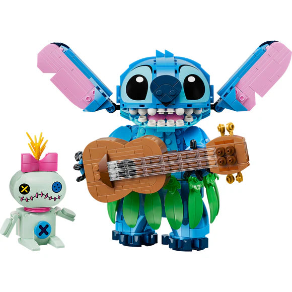 LEGO® Disney Stitch & Scrump — 43296 — 713 Piece Building Set