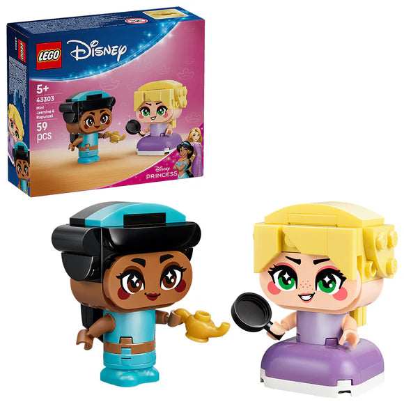 LEGO® ǀ Disney Princess Mini Jasmine & Rapunzel - 43303 - 65 Piece Building Set