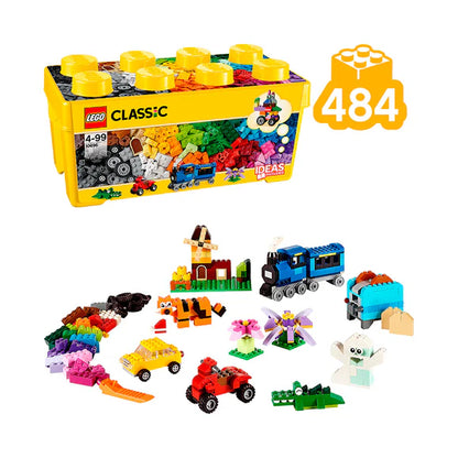 LEGO® Classic Medium Creative Brick Box 10696 – 484 Piece Creative Building Set