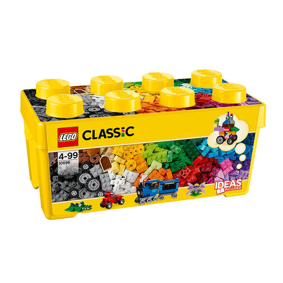 LEGO® Classic Medium Creative Brick Box 10696 – 484 Piece Creative Building Set