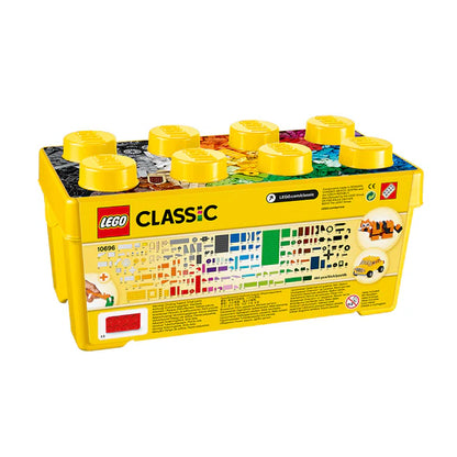 LEGO® Classic Medium Creative Brick Box 10696 – 484 Piece Creative Building Set