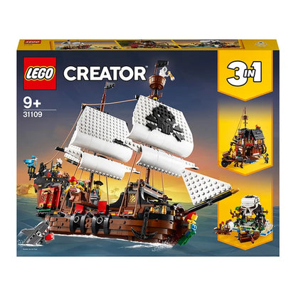 LEGO® Creator 3in1 Pirate Ship - 31109 - 1264 Piece Building Set