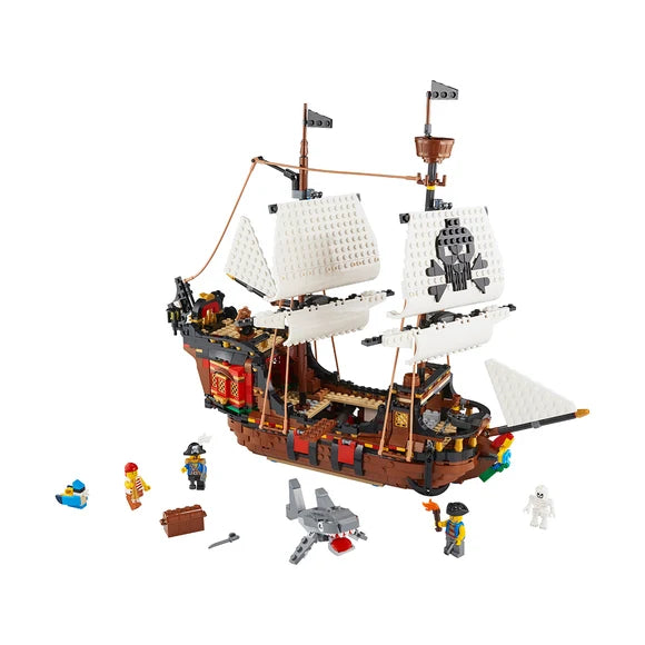 LEGO® Creator 3in1 Pirate Ship - 31109 - 1264 Piece Building Set