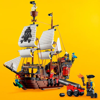 LEGO® Creator 3in1 Pirate Ship - 31109 - 1264 Piece Building Set