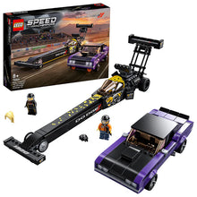 LEGO® Speed Champions Mopar Dodge//SRT Top Fuel Dragster and 1970 Dodge Challenger T/A - 76904 - 627 Piece Building Set