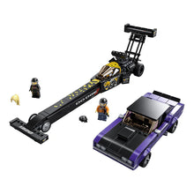 LEGO® Speed Champions Mopar Dodge//SRT Top Fuel Dragster and 1970 Dodge Challenger T/A - 76904 - 627 Piece Building Set