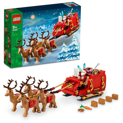 LEGO® Iconic Santa's Sleigh Christmas Set 40499 – 343-Piece Building Set