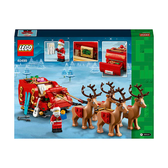 LEGO® Iconic Santa's Sleigh Christmas Set 40499 – 343-Piece Building Set