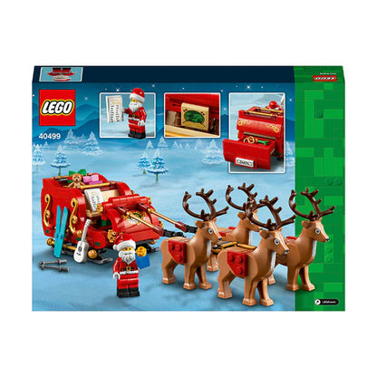 LEGO® Iconic Santa's Sleigh Christmas Set 40499 – 343-Piece Building Set