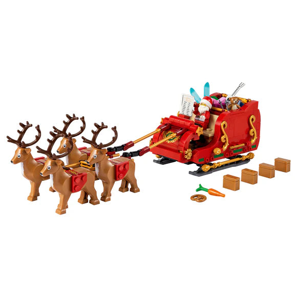 LEGO® Iconic Santa's Sleigh Christmas Set 40499 – 343-Piece Building Set