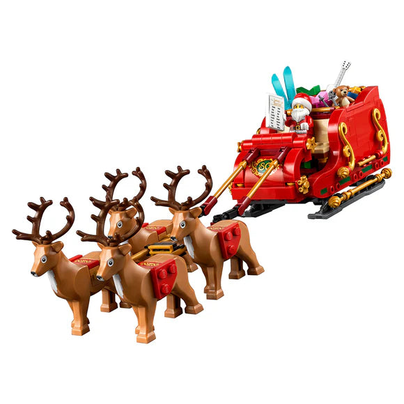 LEGO® Iconic Santa's Sleigh Christmas Set 40499 – 343-Piece Building Set