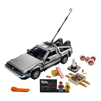 LEGO® ICONS Back to the Future Time Machine Building Kit for Adults - 10300 - 1856 Piece Building Set