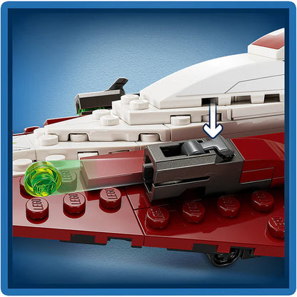 LEGO® Star Wars™ Obi-Wan Kenobi’s Jedi Starfighter™ Building Kit - 75333 - 282 Piece Building Set