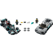 LEGO® Speed Champions Mercedes-AMG F1 W12 E Performance & Mercedes-AMG Project One - 76909 - 564 Piece Building Set
