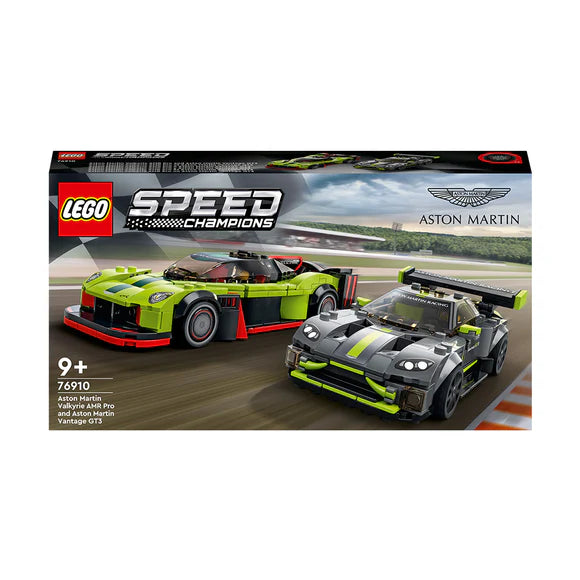 LEGO® Speed Champions Aston Martin Valkyrie AMR Pro and Aston Martin Vantage GT3 - 76910