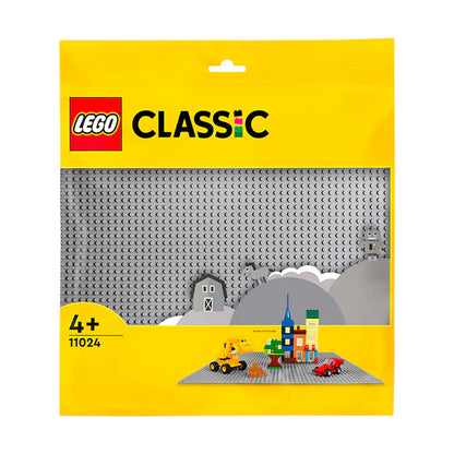 LEGO® Classic Grey Baseplate Building Kit for Kids - 11024 - 1 Piece Building Set