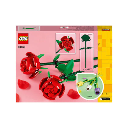 LEGO® Botanicals Roses Desk Decoration Set - 40460 - 120 Piece Building Set