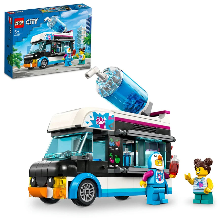 LEGO® City Penguin Slushy Van - 60384 - 194 Piece Building Set