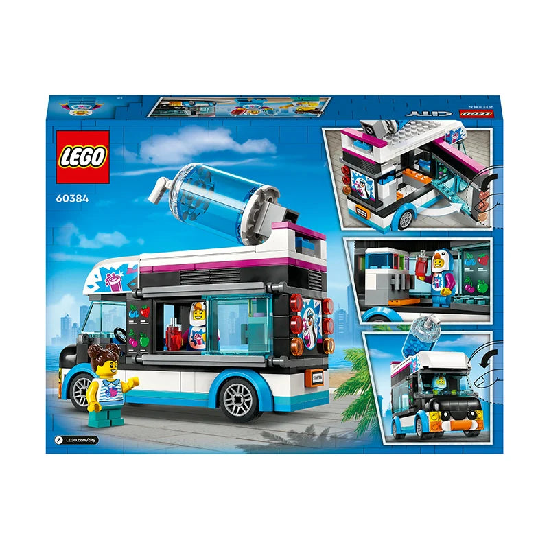 LEGO® City Penguin Slushy Van - 60384 - 194 Piece Building Set