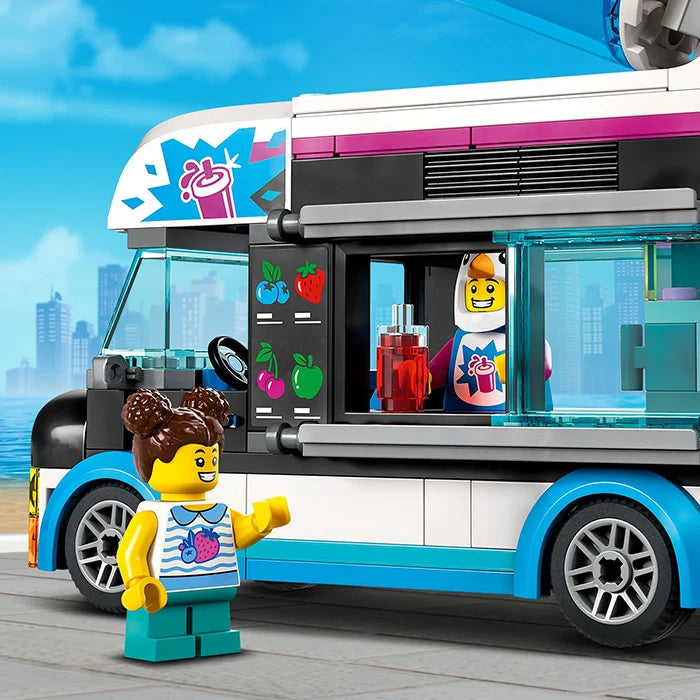 LEGO® City Penguin Slushy Van - 60384 - 194 Piece Building Set