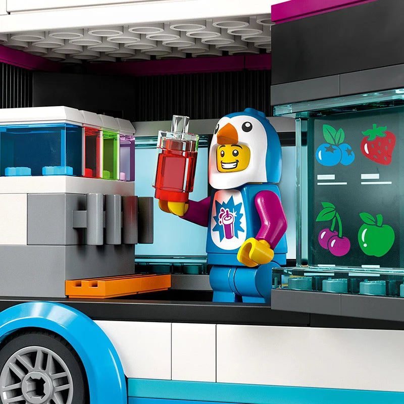 LEGO® City Penguin Slushy Van - 60384 - 194 Piece Building Set
