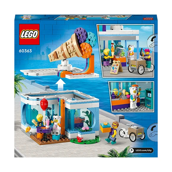 LEGO® City Ice-Cream Shop - 60363 - 296 Piece Building Set