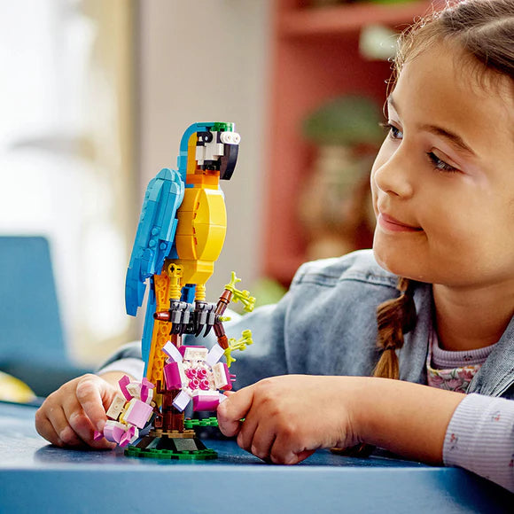 LEGO® Creator 3in1 Exotic Parrot - 31136 - 253 Piece Building Set