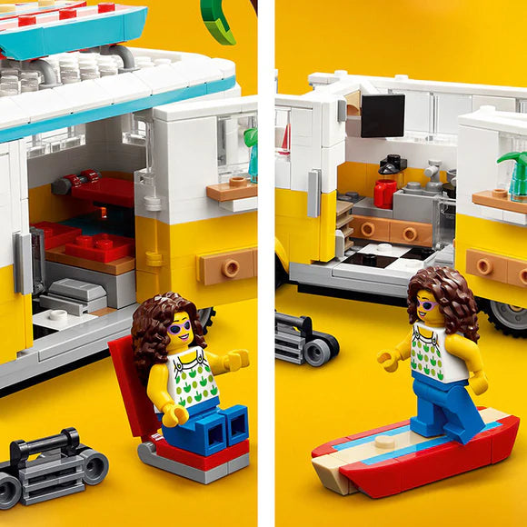 LEGO® Creator 3-in-1 Beach Camper Van | 31138 | 556 Piece Building Set