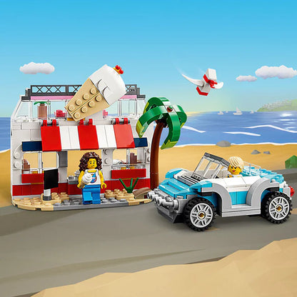 LEGO® Creator 3-in-1 Beach Camper Van | 31138 | 556 Piece Building Set