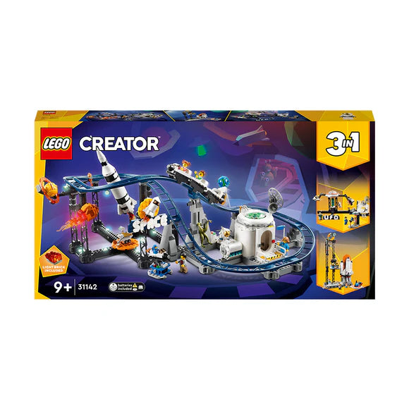 LEGO® Creator 3-in-1 Space Roller Coaster | 31142 | 874 Piece Building Set