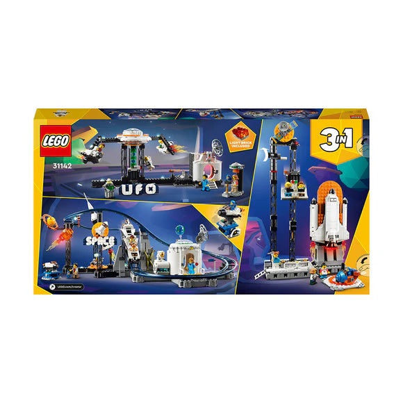 LEGO® Creator 3-in-1 Space Roller Coaster | 31142 | 874 Piece Building Set