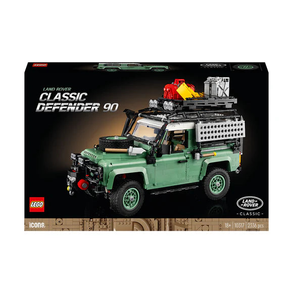 LEGO® ICONS Land Rover Classic Defender 90 Building Kit - 10317 - 2336 Piece Building Set