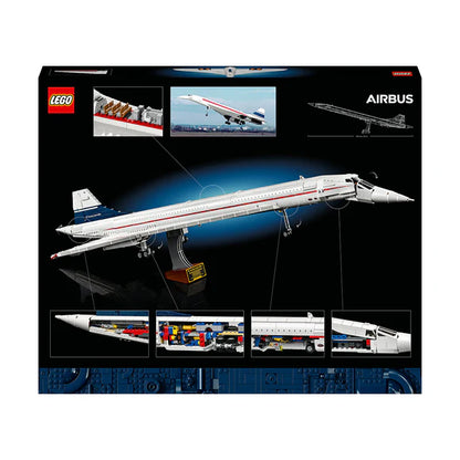 LEGO® ICONS Concorde Model Plane Set for Adults - 10318 - 2083 Piece Building Set