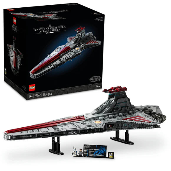 LEGO® Star Wars™ Venator-Class Republic Attack Cruiser | 75367 | 5374 Piece UCS Building Set