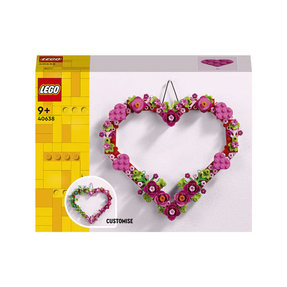 LEGO® Heart Ornament - 40638 - 254 Piece Building Set