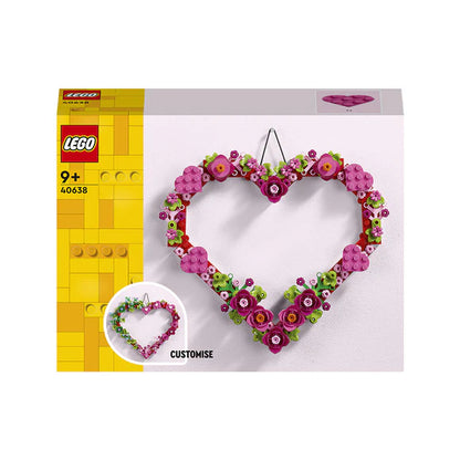 LEGO® Heart Ornament - 40638 - 254 Piece Building Set