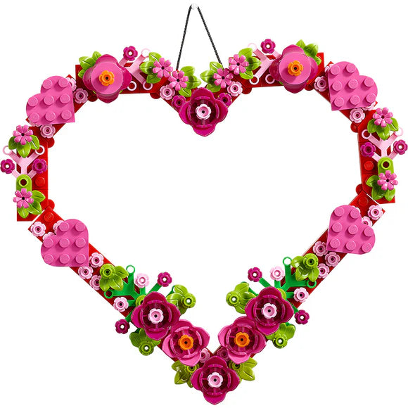 LEGO® Heart Ornament - 40638 - 254 Piece Building Set