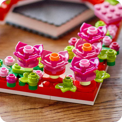 LEGO® Heart Ornament - 40638 - 254 Piece Building Set