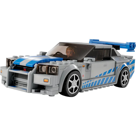 LEGO® Speed Champions 2 Fast 2 Furious Nissan Skyline GT-R (R34) - 76917 - 319 Piece Building Set