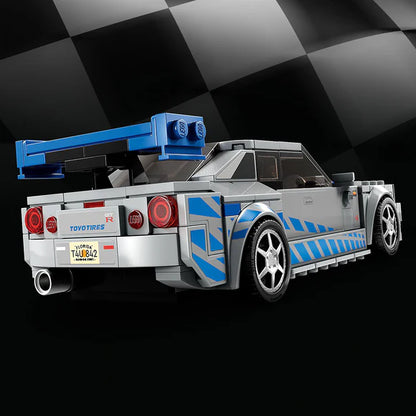 LEGO® Speed Champions 2 Fast 2 Furious Nissan Skyline GT-R (R34) - 76917 - 319 Piece Building Set