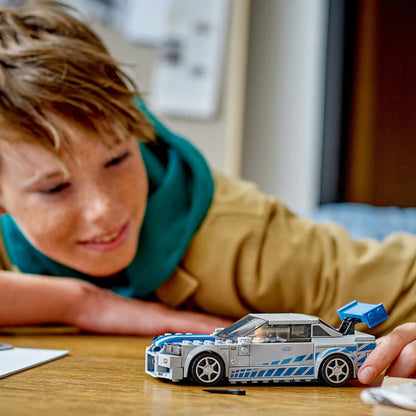 LEGO® Speed Champions 2 Fast 2 Furious Nissan Skyline GT-R (R34) - 76917 - 319 Piece Building Set